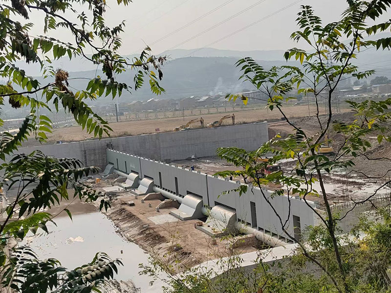 山西沁水竇莊臥龍壩